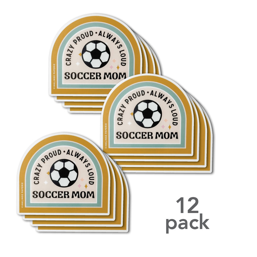 Vinyl Sticker - Soccer Mom Team Pack