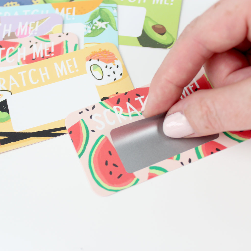 Scratch-off Lunchbox Notes - Ed. 5 - Inklings Paperie