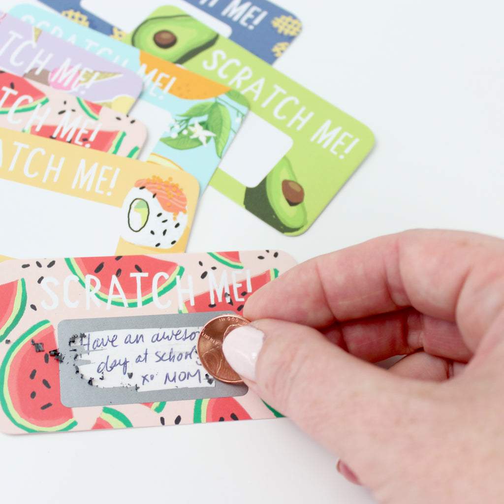 Scratch-off Lunchbox Notes - Ed. 5 - Inklings Paperie