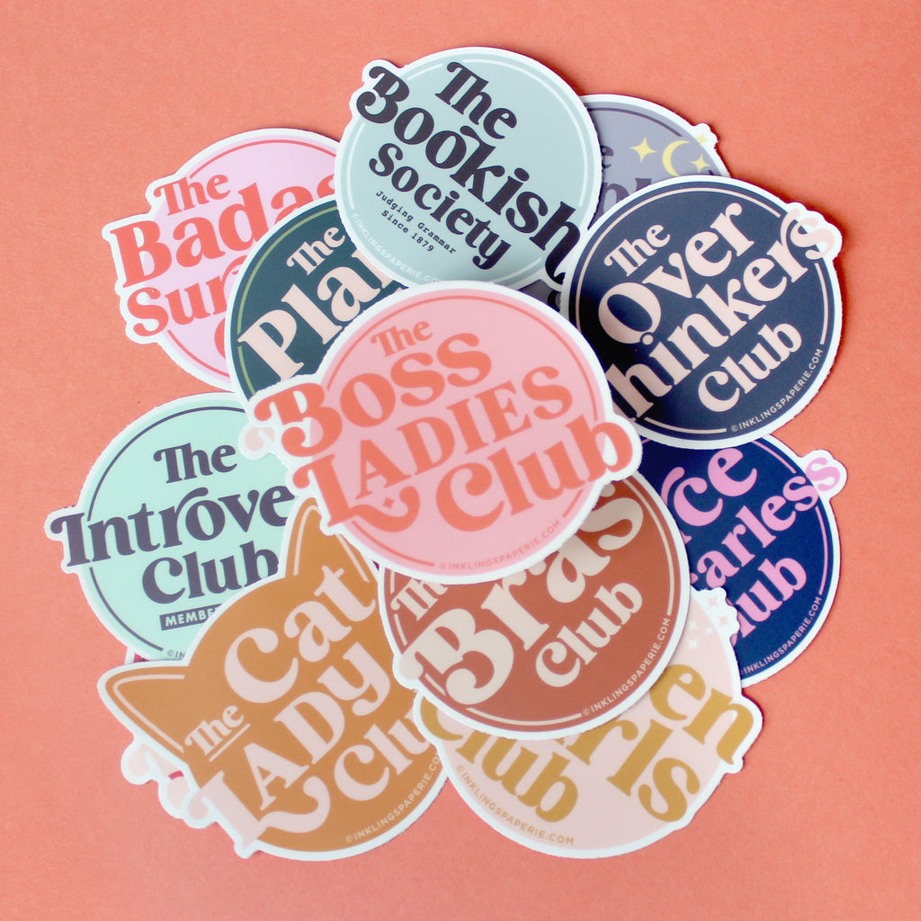 Vinyl Sticker - Introvert Club