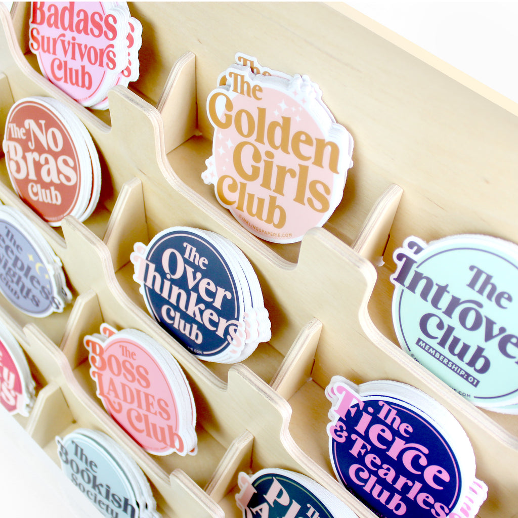 Display - Vinyl Sticker Assortment 2
