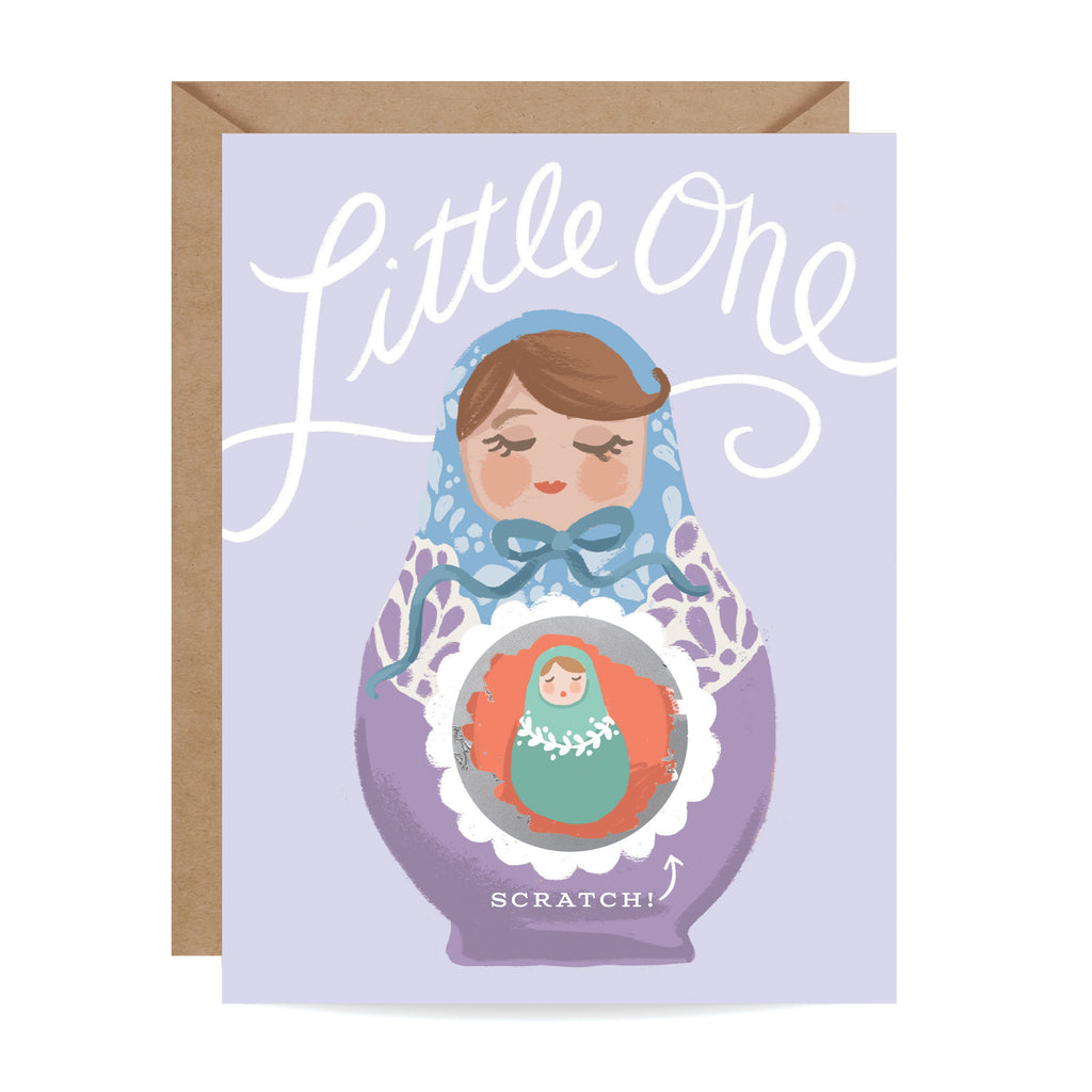 Scratch-off Card - Nesting Doll