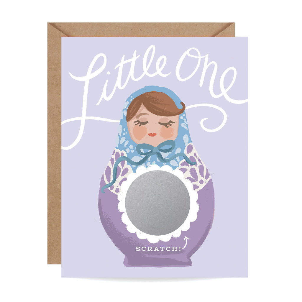 Scratch-off Card - Nesting Doll