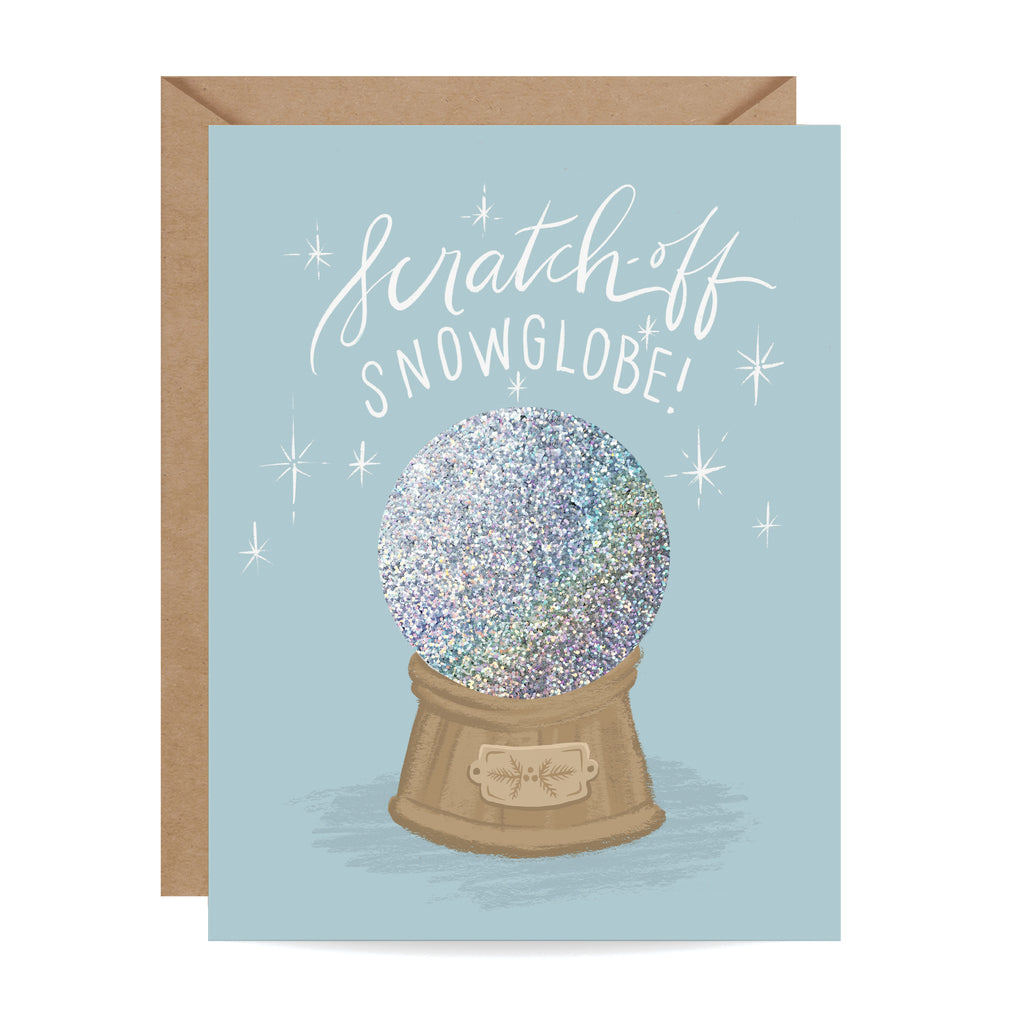 Scratch-off Card - Snow Globe Alpine