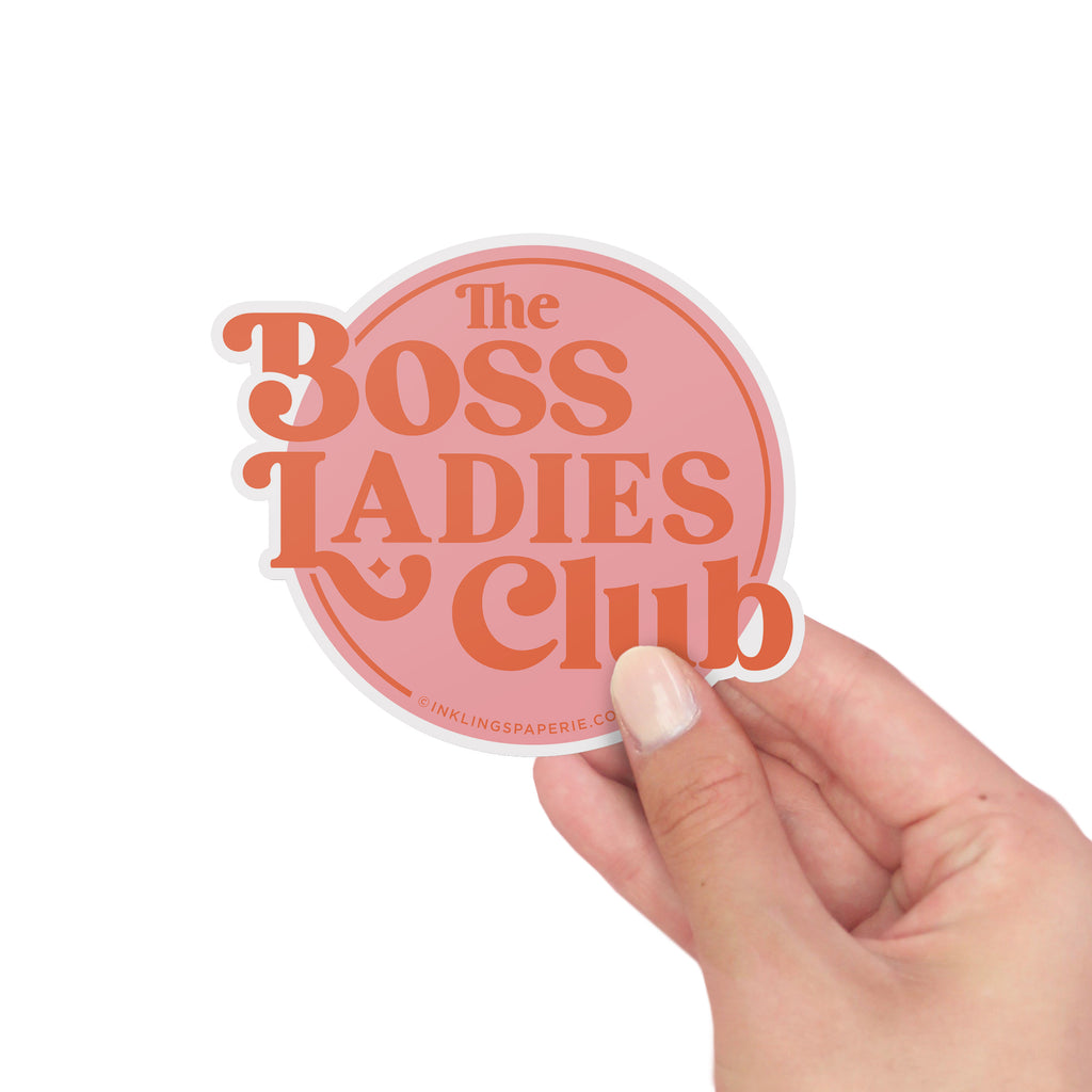 Vinyl Sticker - Boss Ladies Club