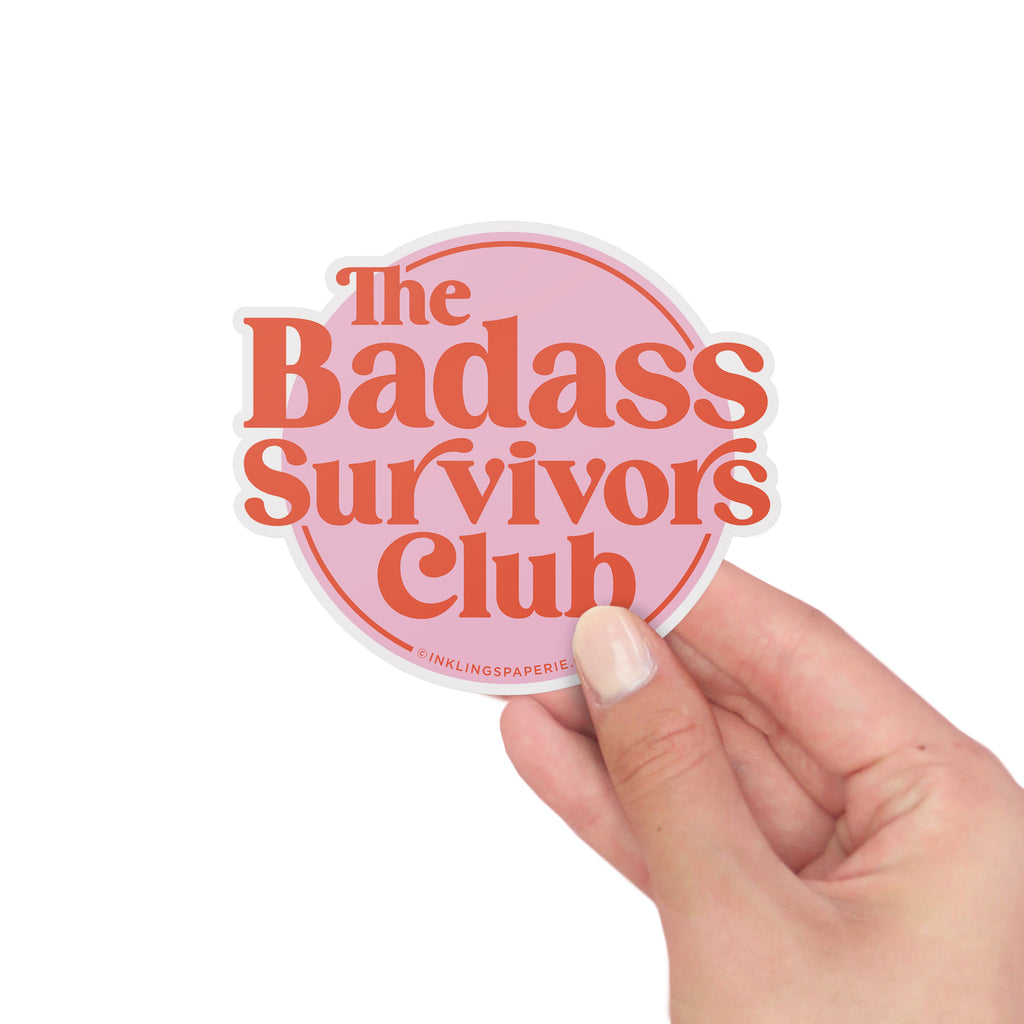 Vinyl Sticker - Badass Survivors Club
