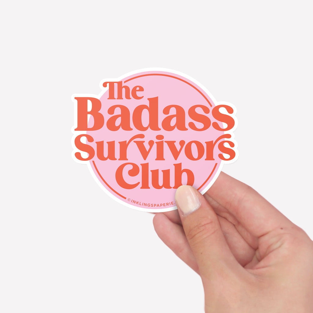 Vinyl Sticker - Badass Survivors Club