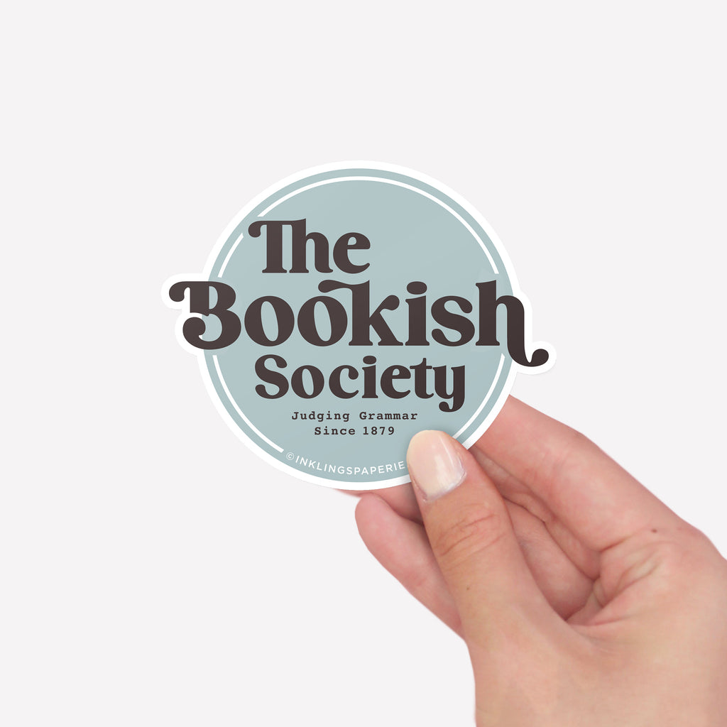 Vinyl Sticker - Bookish Society