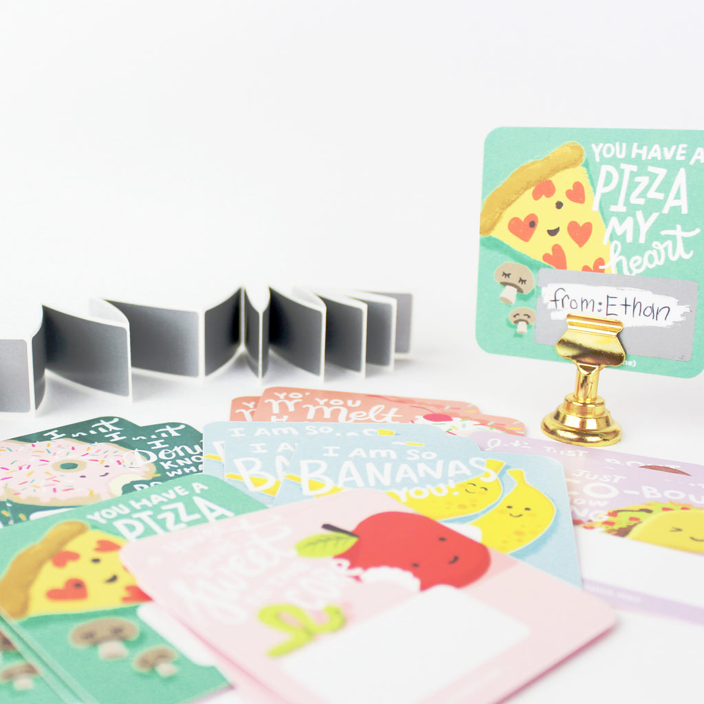 Scratch-off Valentine Cards - Snack Pack