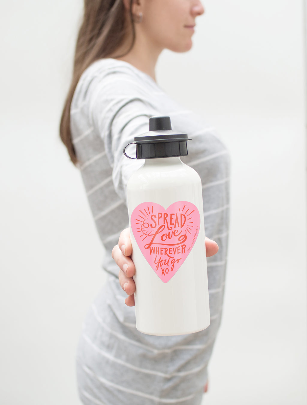 Spread Love Vinyl Sticker - Inklings Paperie