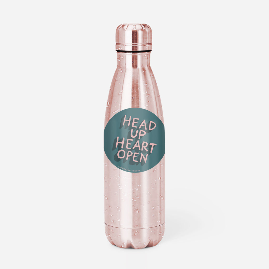 Head Up Vinyl Sticker - Inklings Paperie