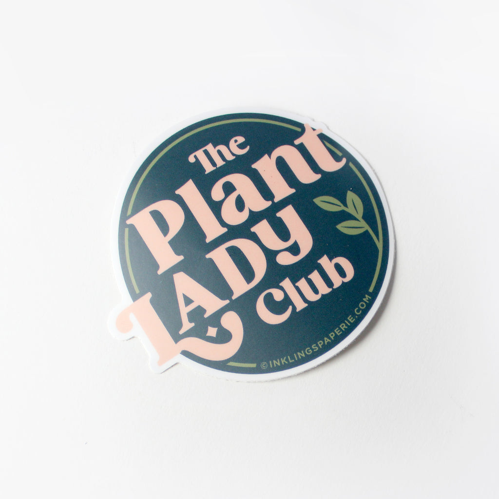 Vinyl Sticker - Plant Lady Club