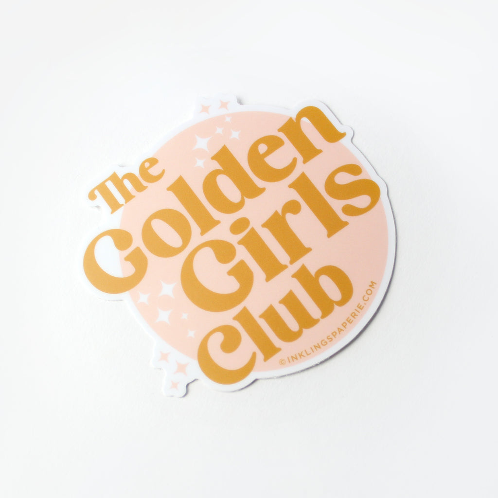 Vinyl Sticker - Golden Girls Club