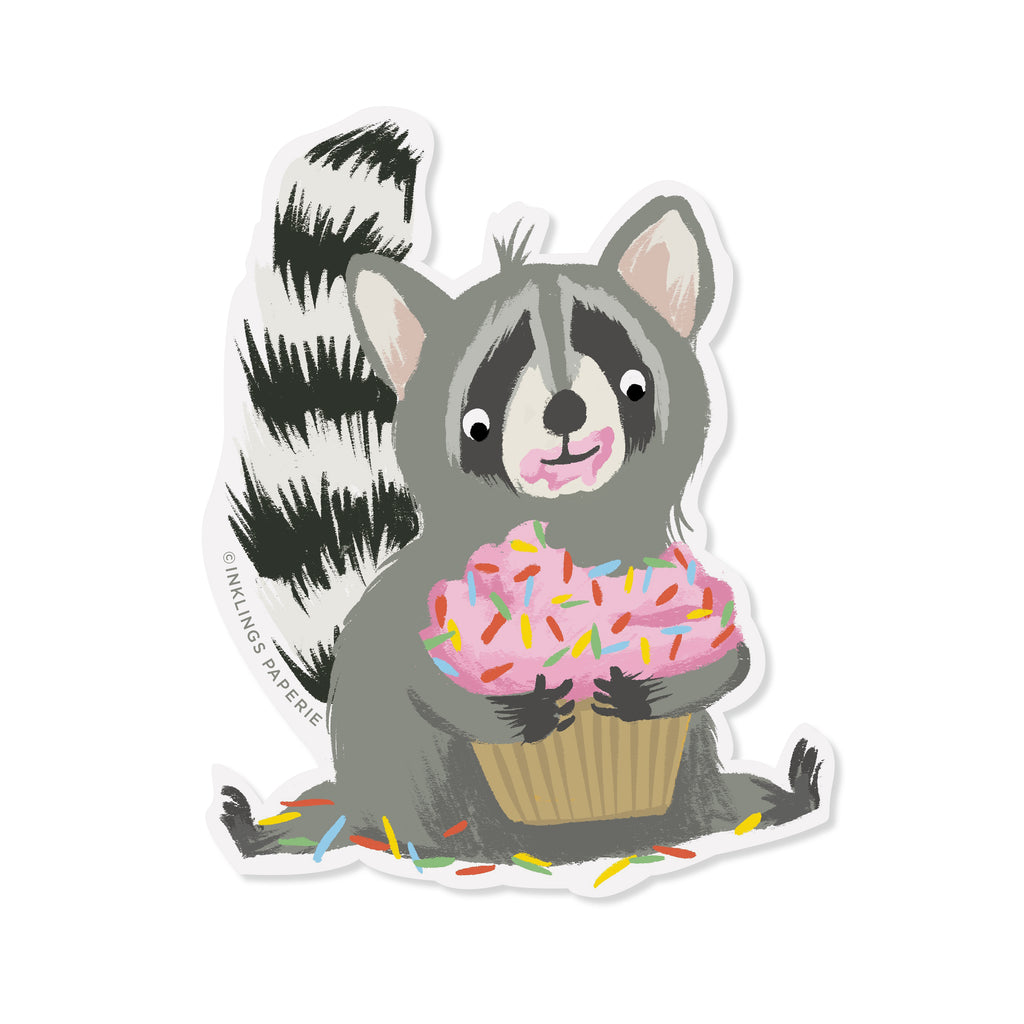 Vinyl Sticker - Raccoon