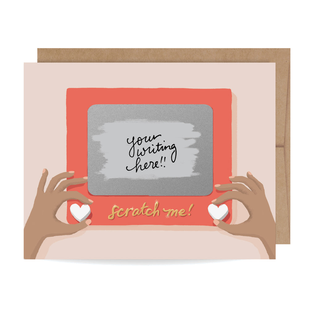 Scratch A Sketch Scratch-off Card - Inklings Paperie