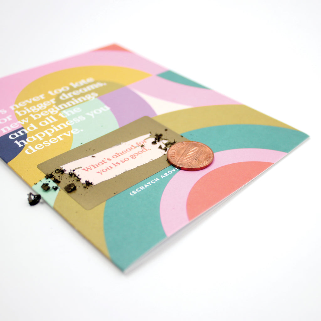 Scratch-off Card - Never Too Late