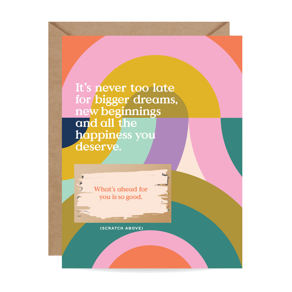 Scratch-off Card - Never Too Late