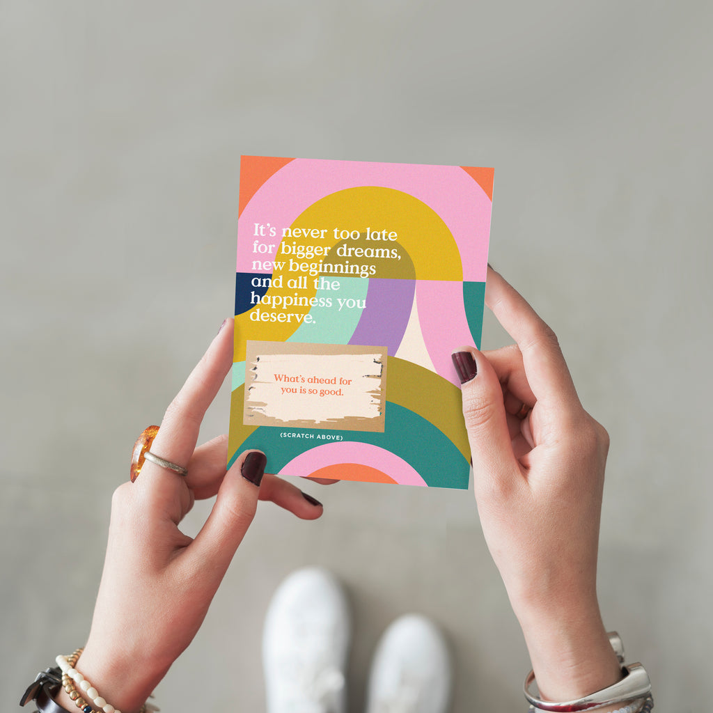 Scratch-off Card - Never Too Late