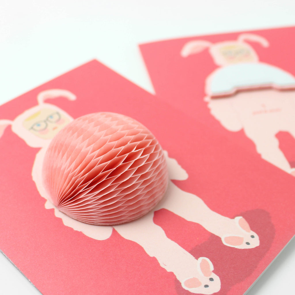 Bunny Suit Pop-up, Christmas, Holiday, Bunny, Pink. Pop Culture , Ralphie, Christmas Rabbit