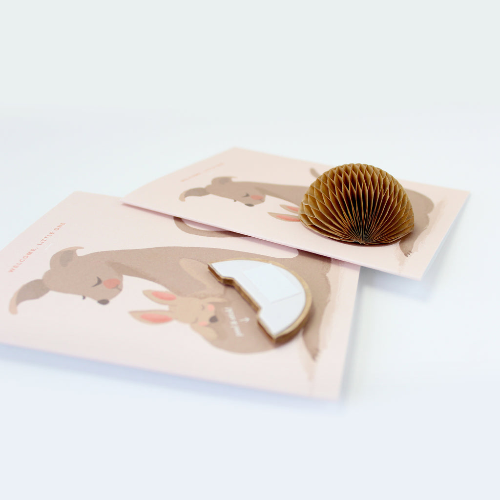 Pop-up Card - Kangaroo Baby