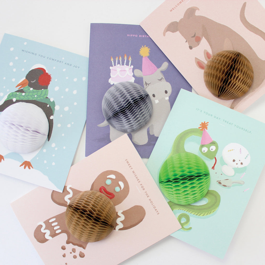 Pop-up Card - Kangaroo Baby