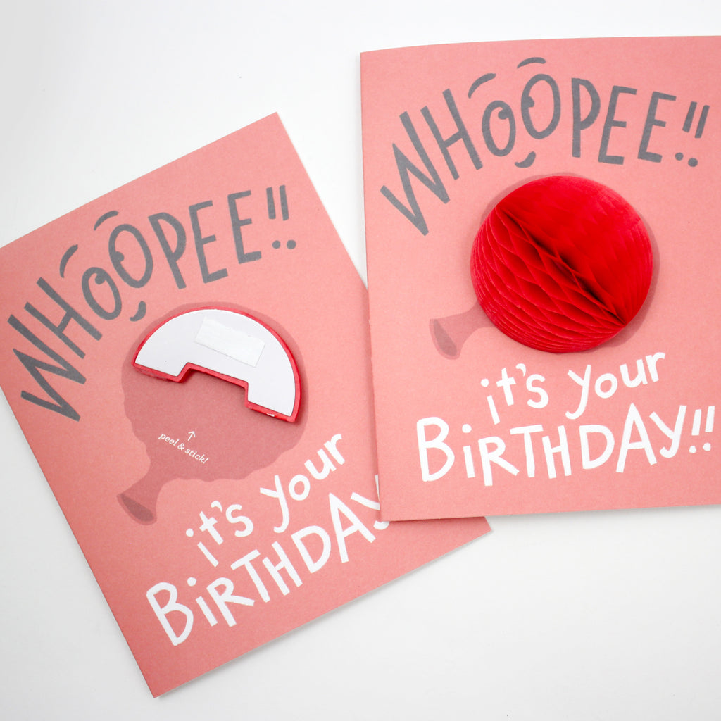 Pop-up Card - Whoopee Birthday