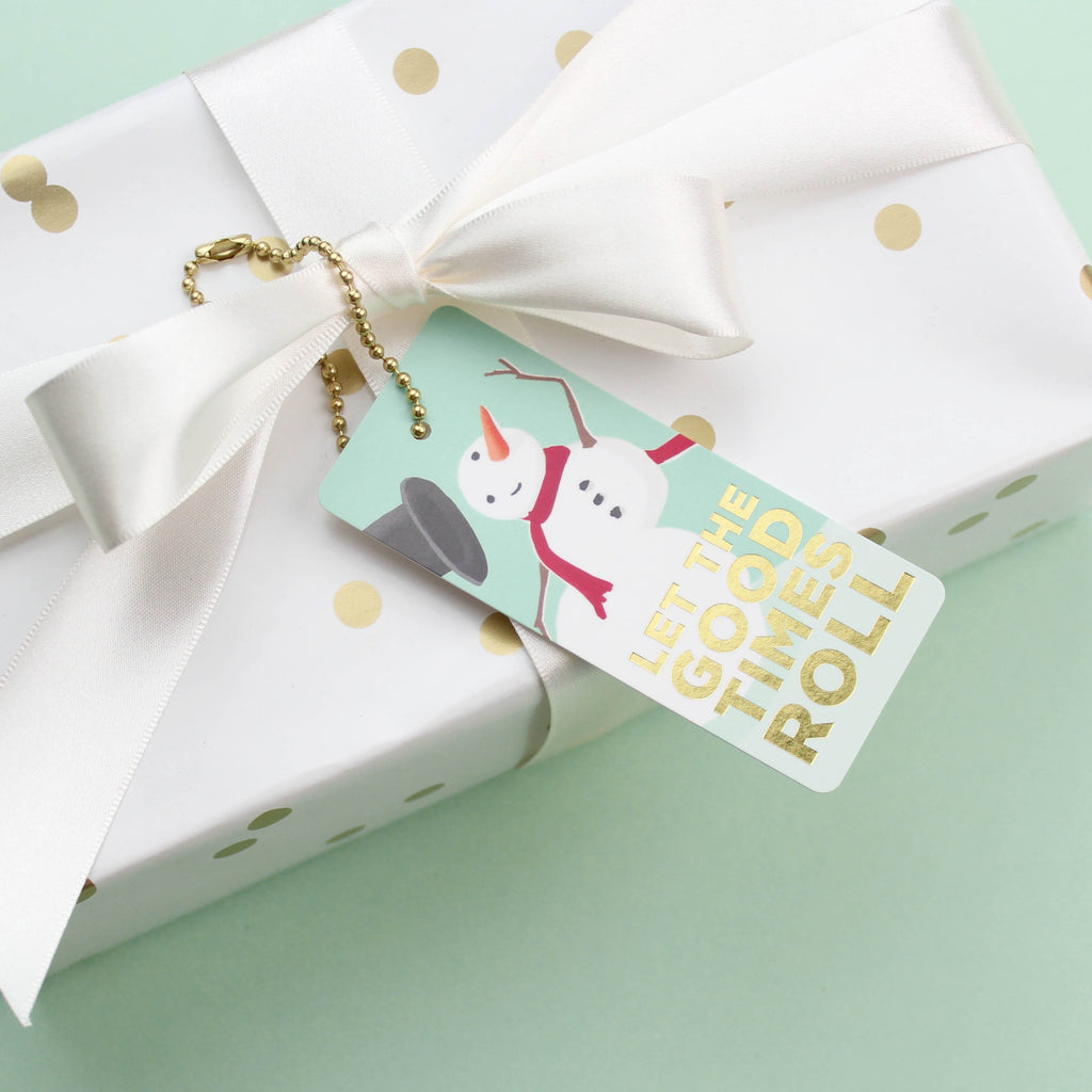 Snowman Tag - Inklings Paperie