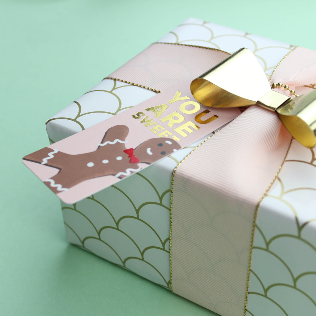 Gingerbread Man Tag - Inklings Paperie