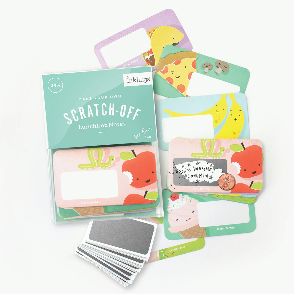Scratch-off Lunchbox Notes - Ed. 2 - Inklings Paperie
