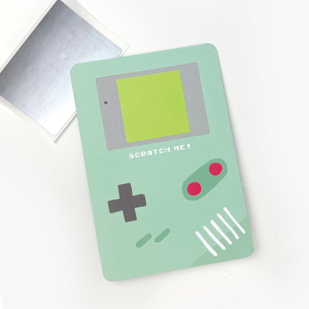 Scratch-off Gamer Valentines - Inklings Paperie