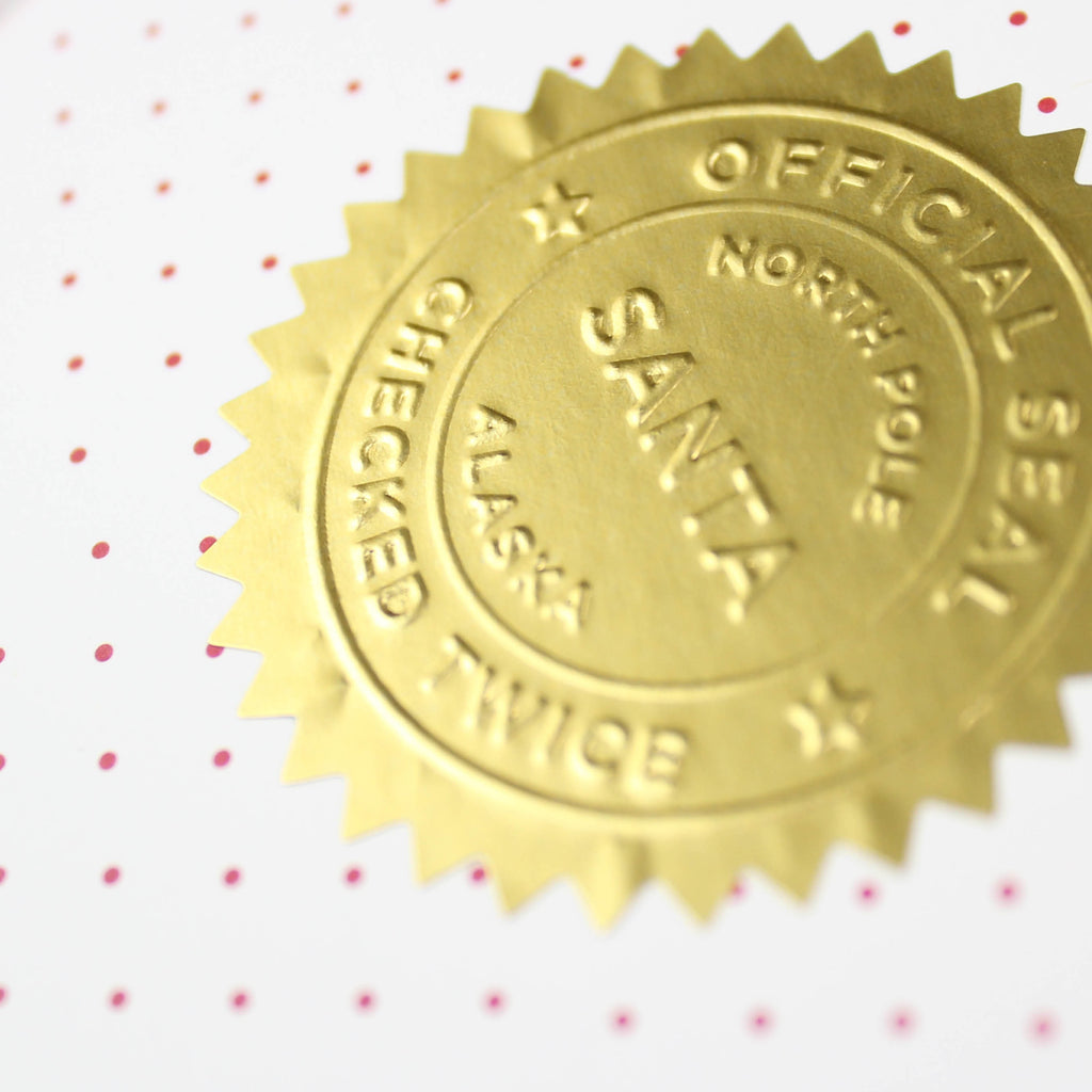 Official Santa Seals - Inklings Paperie