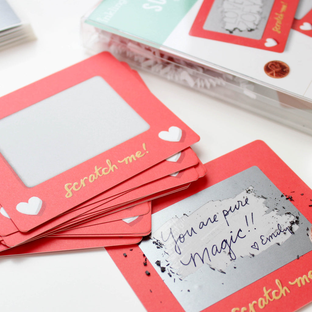 Scratch A Sketch Valentines - Inklings Paperie