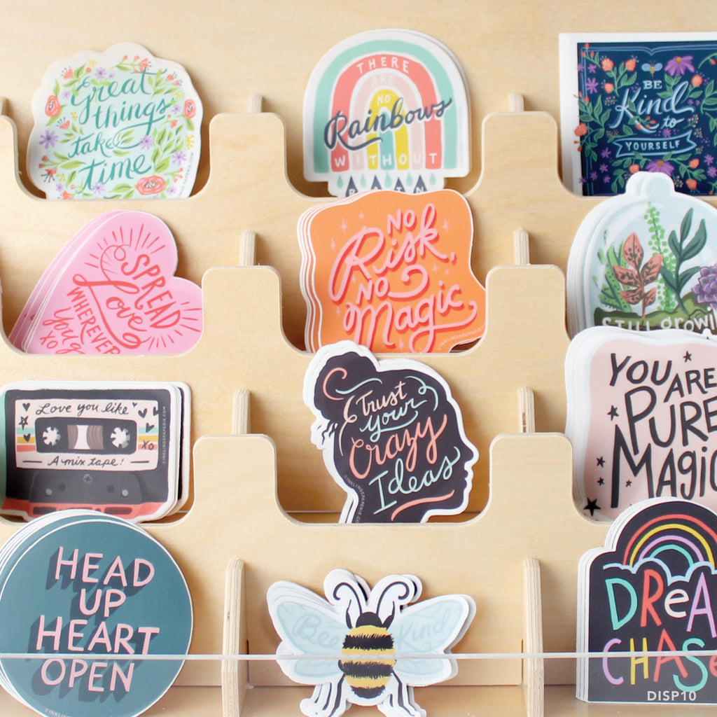 Display - Vinyl Sticker Assortment 1