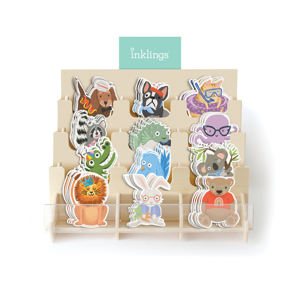 Display - Vinyl Sticker Assortment 3 (Animals)